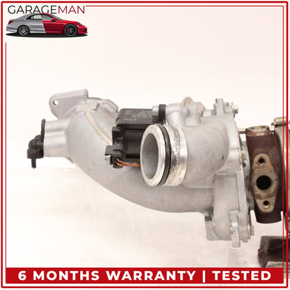 2014-2020 Mercedes W212 E400 M276 Left Turbocharger Turbo Charger Manifold OEM