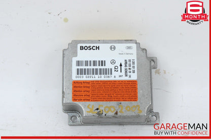 03-06 Mercedes R230 SL500 SL55 AMG Airbag Air Bag Sensor SRS Control Module OEM