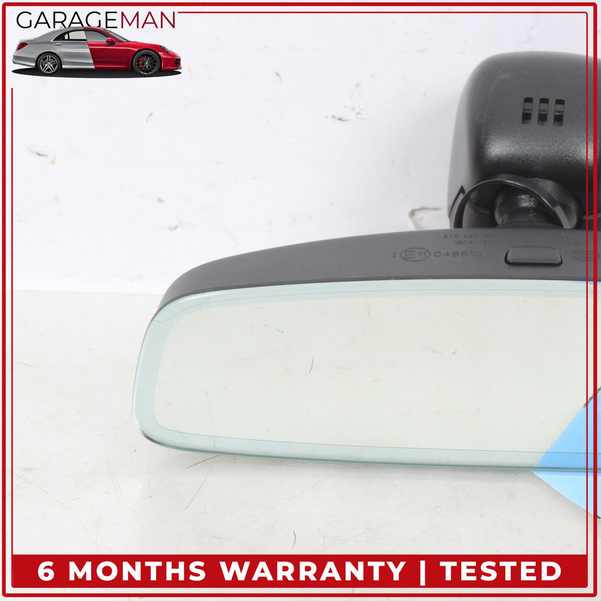 2020-2024 Audi Q3 Front Upper Windshield Rear View Mirror Auto Dim Compass OEM