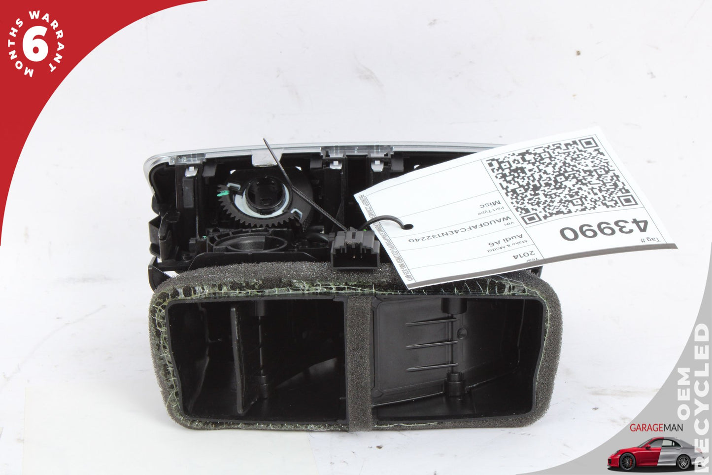 2012-2018 Audi A6 A7 Rear A/C Climate Control Dual Air Vent 4G0819203 OEM