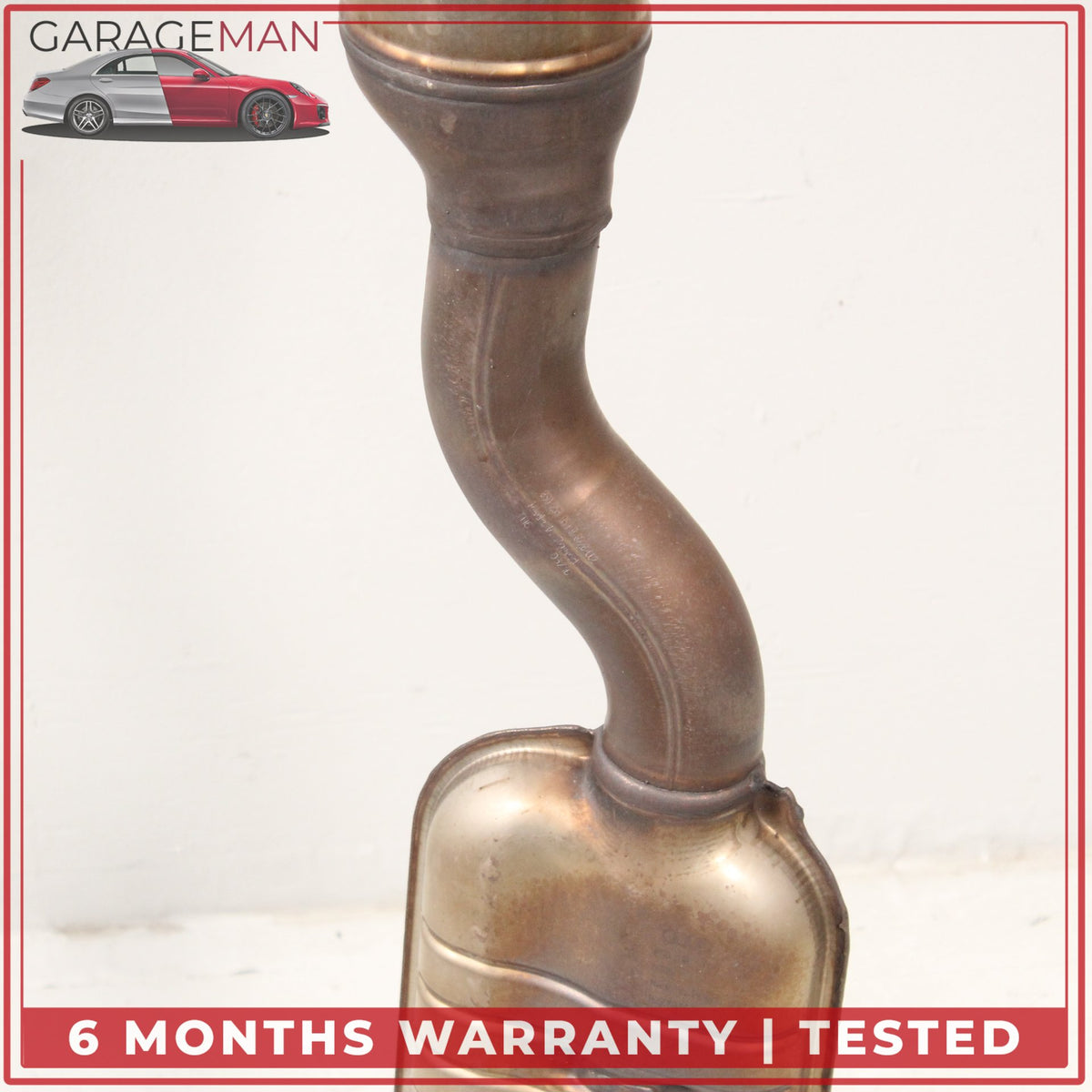 2014-2017 Audi TTS 8S Coupe 2.0L Engine Exhaust Downpipe Assembly 5Q0131690D OEM