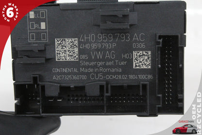 2013-2024 Porsche Macan 95B Front Left Door Control Module 4H0959793AC OEM