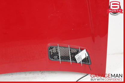2003-2008 Mercedes R230 SL500 SL55 AMG SL550 Hood Cover Panel Assembly Red OEM