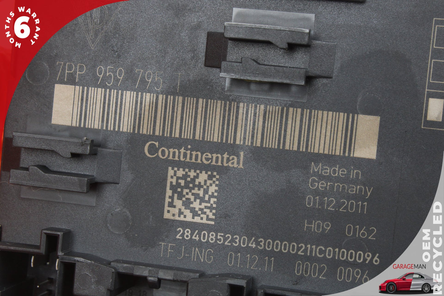 2011-2018 Porsche Cayenne S Hybrid 92A SUV Rear Left or Right Door Control Module 7PP959795T Genuine