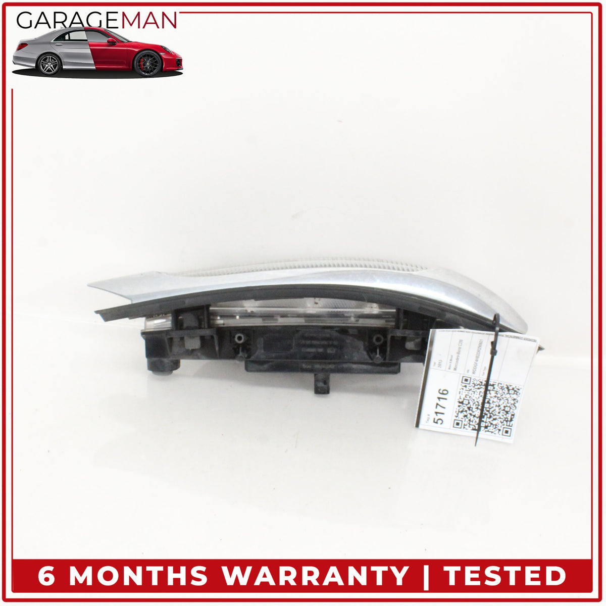 2012-2014 Mercedes W204 C250 Front Right Side LED Daytime Running Fog Light OEM