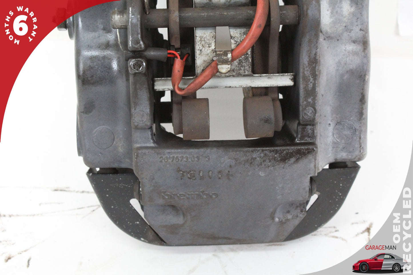 2003-2015 Audi Q7 Rear Left and Right Side Brake Caliper Set 207673043 OEM