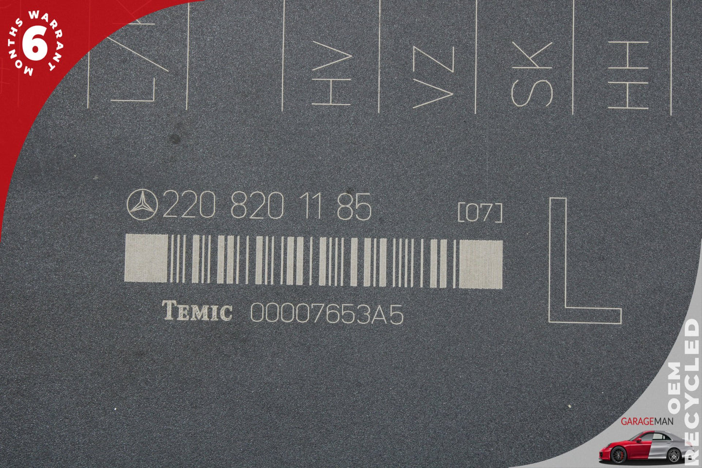02-06 Mercedes-Benz S500 W220 Left Seat Control Module 2208201185 OEM