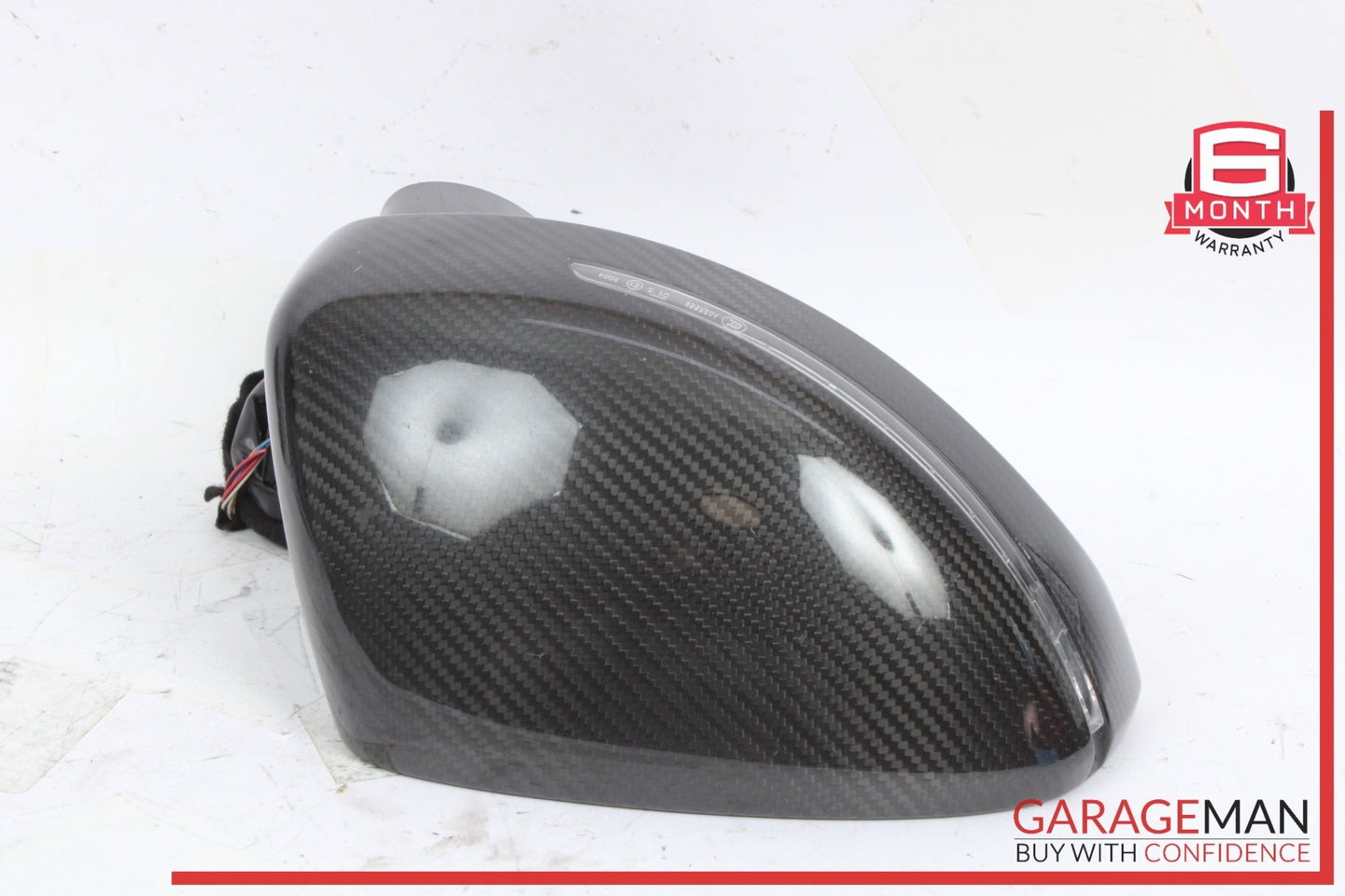 2008-2015 Audi TT 8J Front Right Door Rear View Mirror w/o Mirror Glass OEM