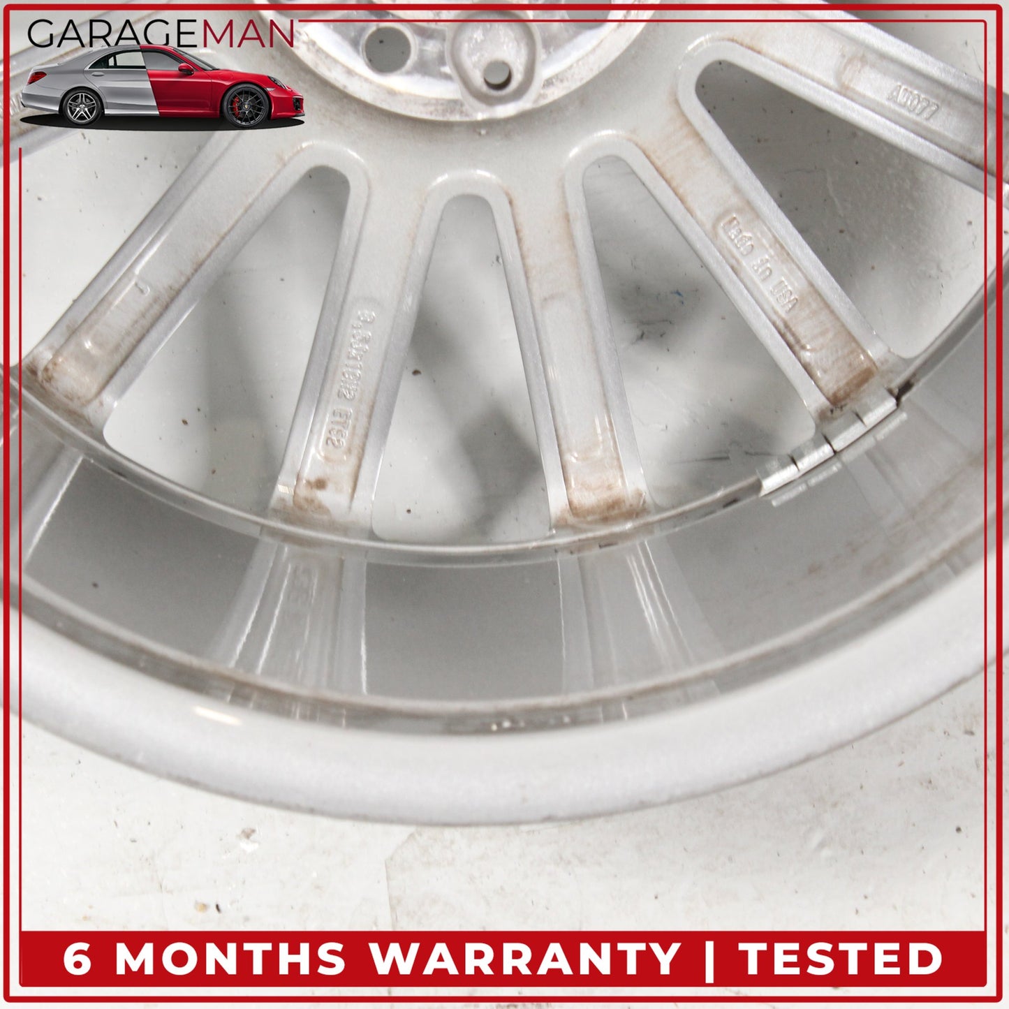 2015-2023 Mercedes W205 C300 Rear Side Wheel Rim 8.5JX19 H2 ET52 2054011400 OEM