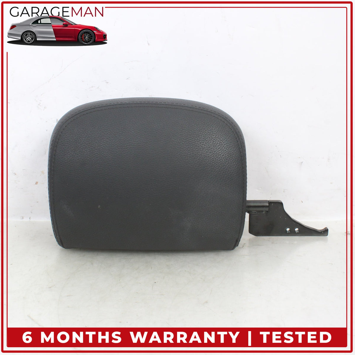 2004-2007 BMW 650i E64 RWD Front Left & Right Headrest Black OEM