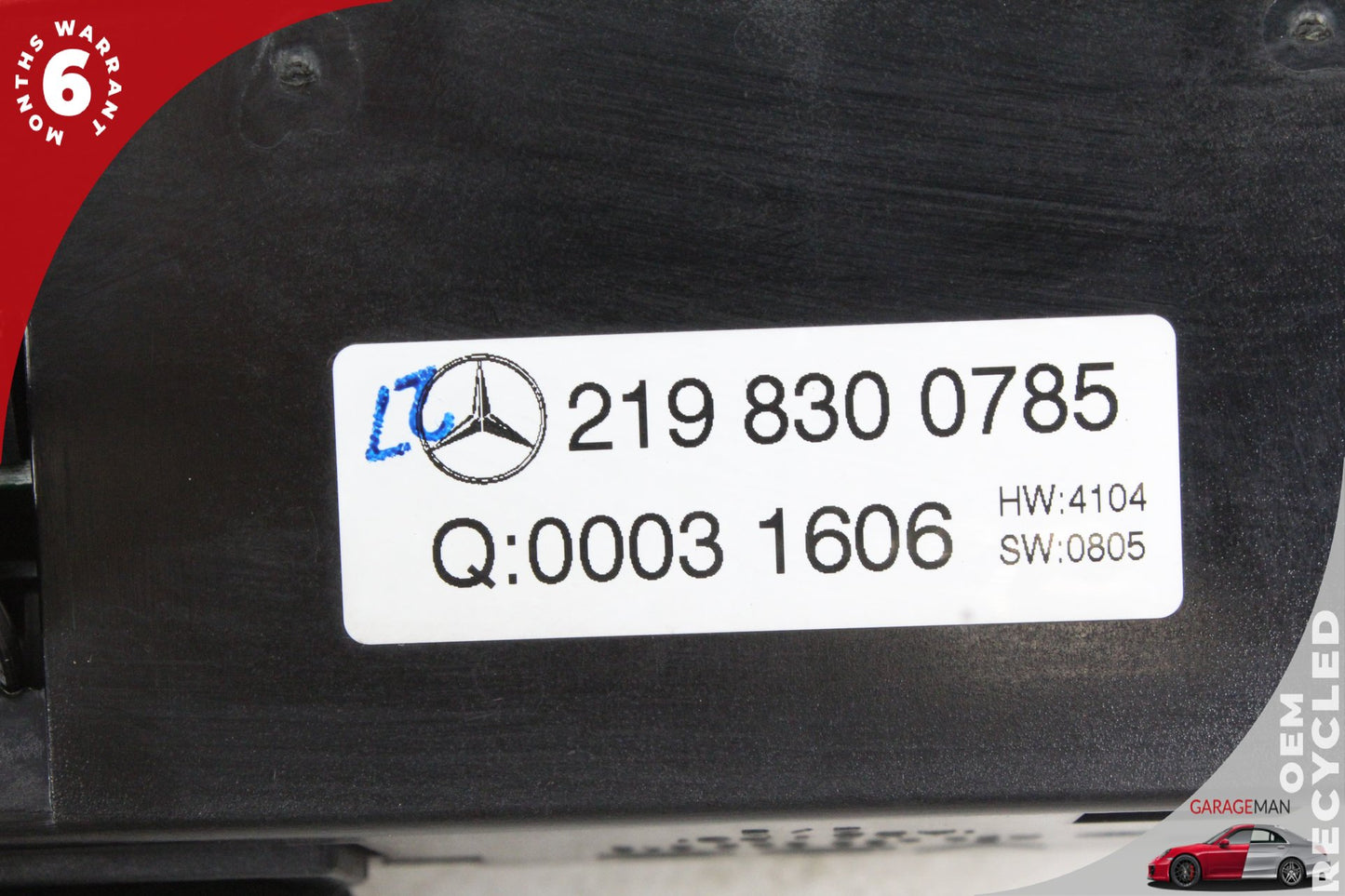 06-11 Mercedes-Benz CLS500 W219 A/C Heater Climate Control Unit 2198300785
