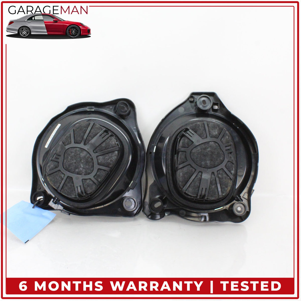 2015-2023 Mercedes W205 C300 Front Left and Right Side Subwoofer Speaker Set OEM