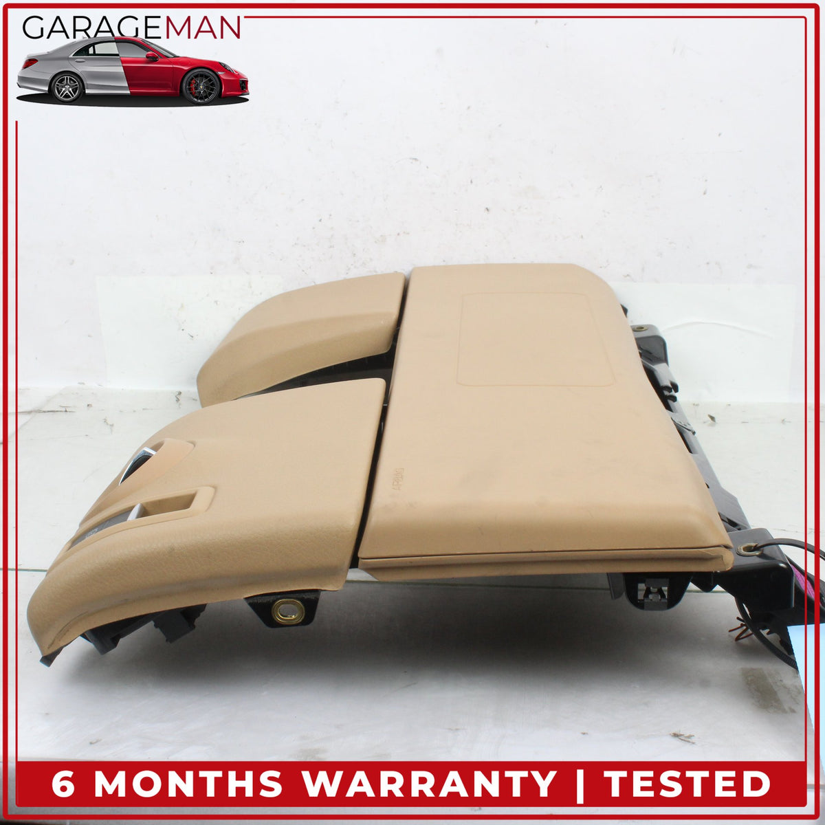 2011-2018 Porsche Cayenne 958 Left Side Lower Knee Airbag w/ Control Switch OEM