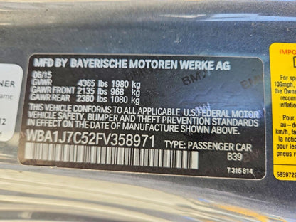 Parting Out- 2015 BMW 235i F22- 136