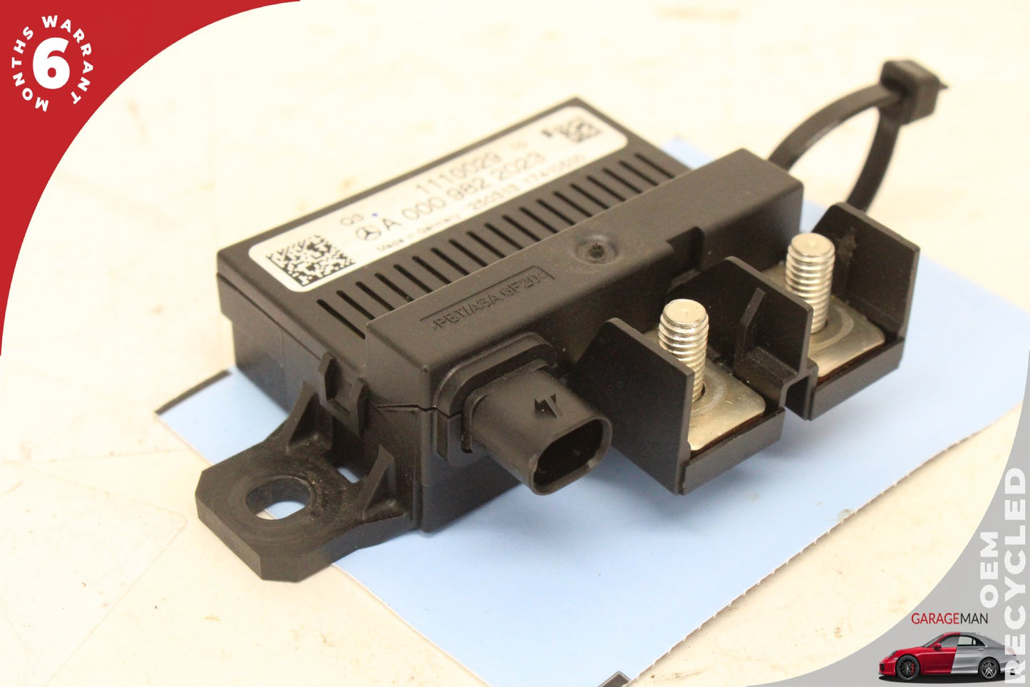 2010-2017 Mercedes R231 SL550 Battery Monitoring Control Module 0009822023 OEM