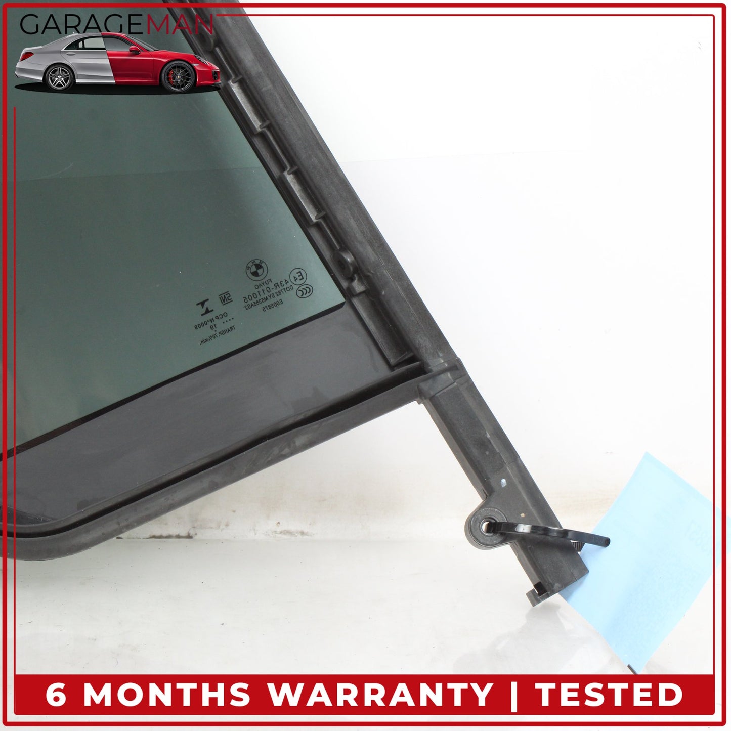 2019-2025 BMW 330i Rear Left Driver Side Quarter Window Glass 7425083 OEM