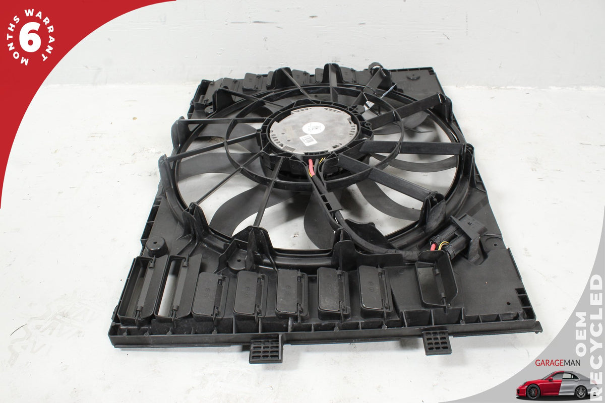 2011-2018 Porsche Cayenne 92A SUV Engine Radiator Cooling Fan Motor Assembly 7P0121203E