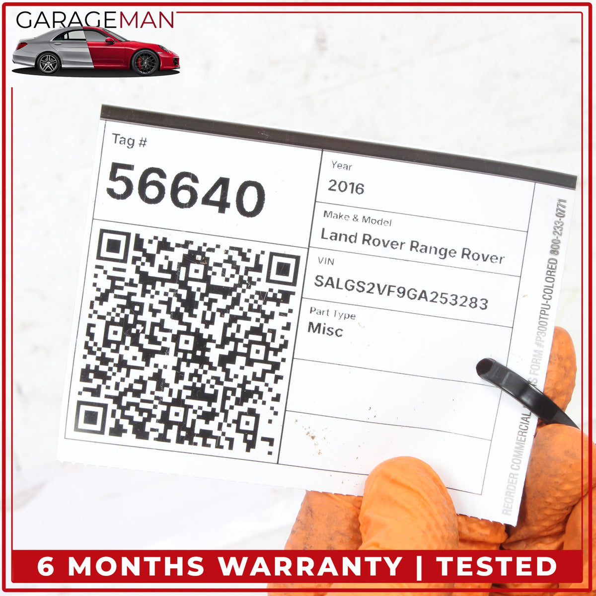 2014-2017 Land Rover Range Rover L405 Rear Left Side Door Control Module OEM