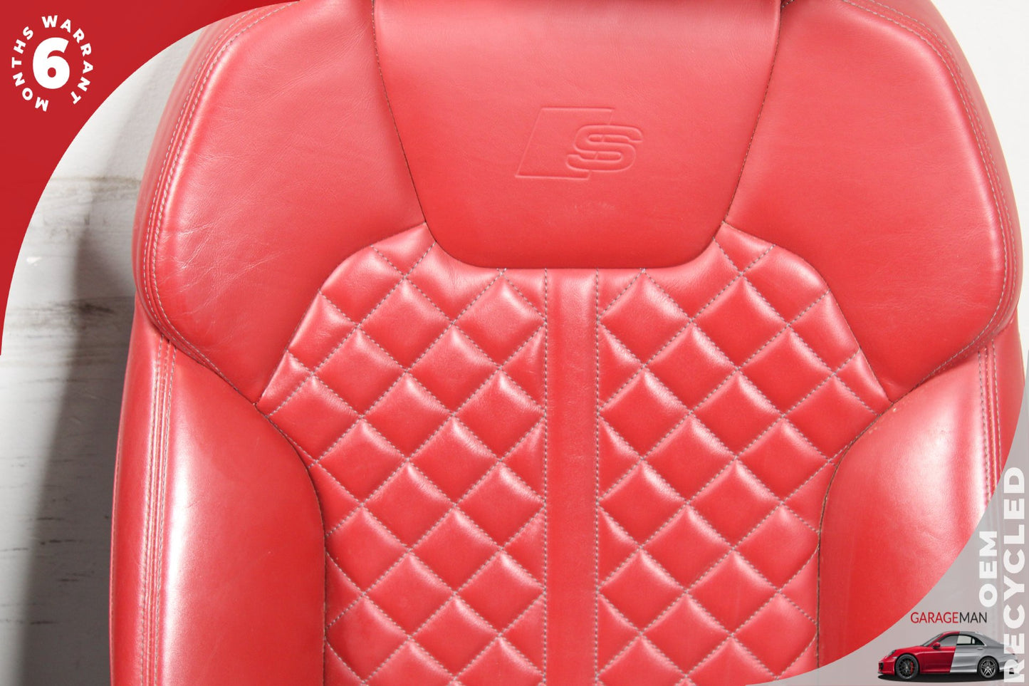 2018-2024 Audi SQ5 FY SUV Front Left and Right Complete Seat Diamond Stitched