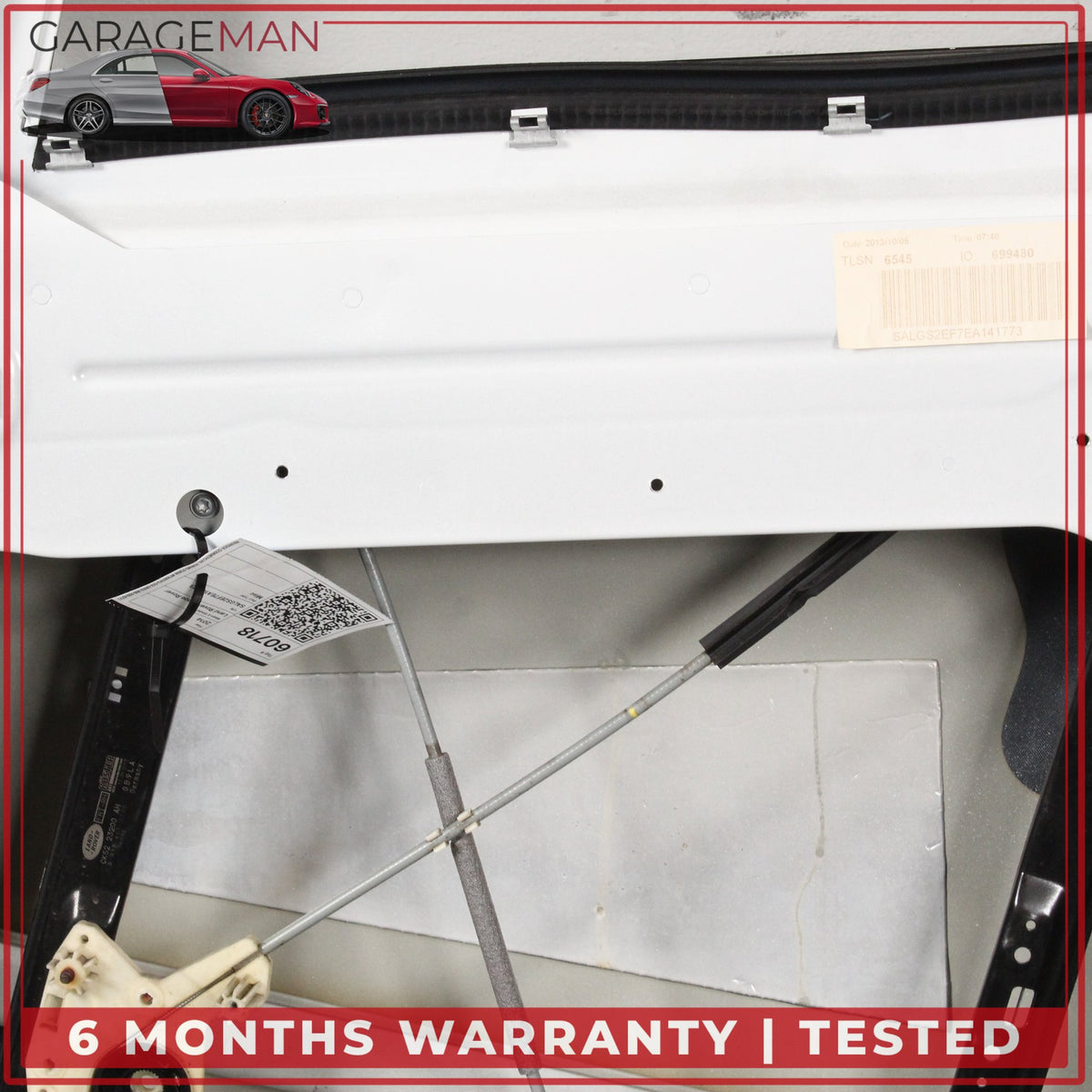 2013-2022 Land Rover Range Rover L405 Front Right Side Door Shell Fuji White OEM