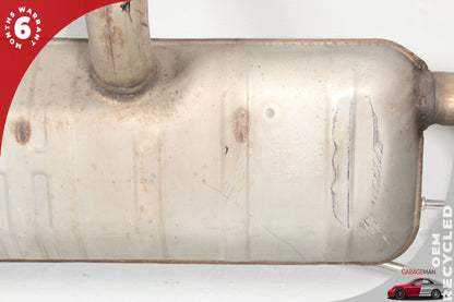 2013-2016 Mercedes X166 GL550 Dual Exhaust Muffler Mufflers Assy 1663101137 OEM