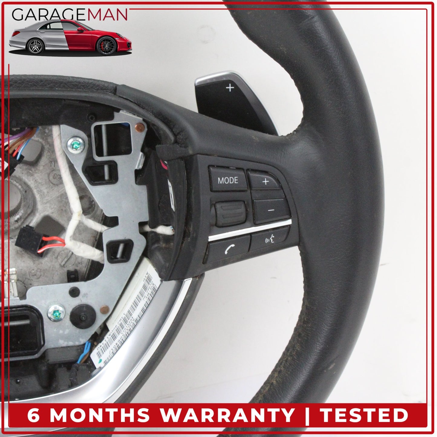 2012-2018 BMW 650i 640i Heated Steering Wheel w/ Paddle Shifters 6792424 OEM