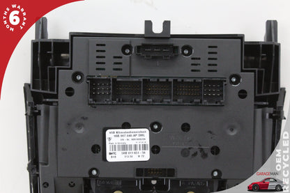 2015-2018 Porsche Macan 95B Center Console Climate Multifunction Switch Control