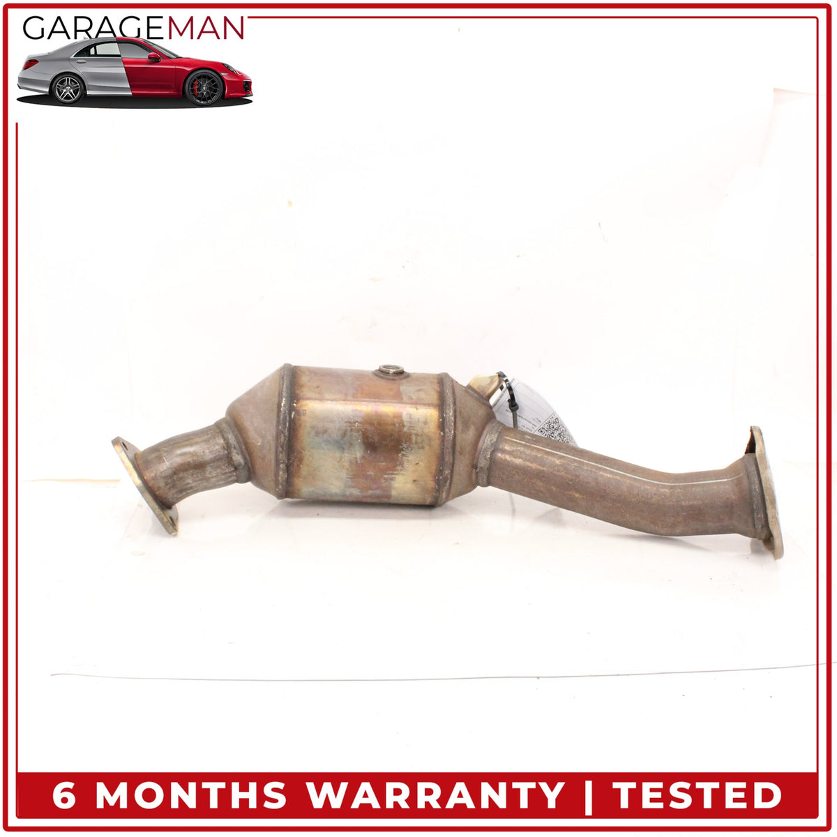 2011-2015 Audi Q7 4L 3.0L Left Side Exhaust Downpipe 7L8254301Q OEM