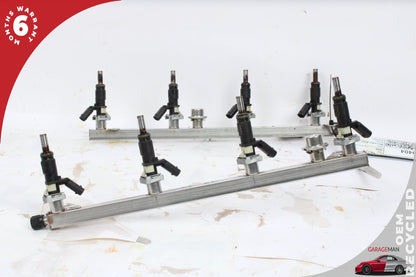 2007-2012 Mercedes W221 S550 Fuel Injection Rail w/ Injectors 2730700795 OEM