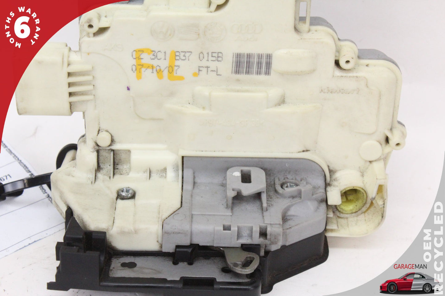 2007-2015 Audi Q7 Front Left Driver Side Door Lock Actuator 3C1837015B OEM