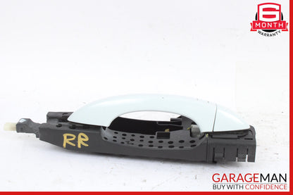 2012-2018 Audi S7 Rear Right Side Exterior Door Handle White 4H0837886 OEM