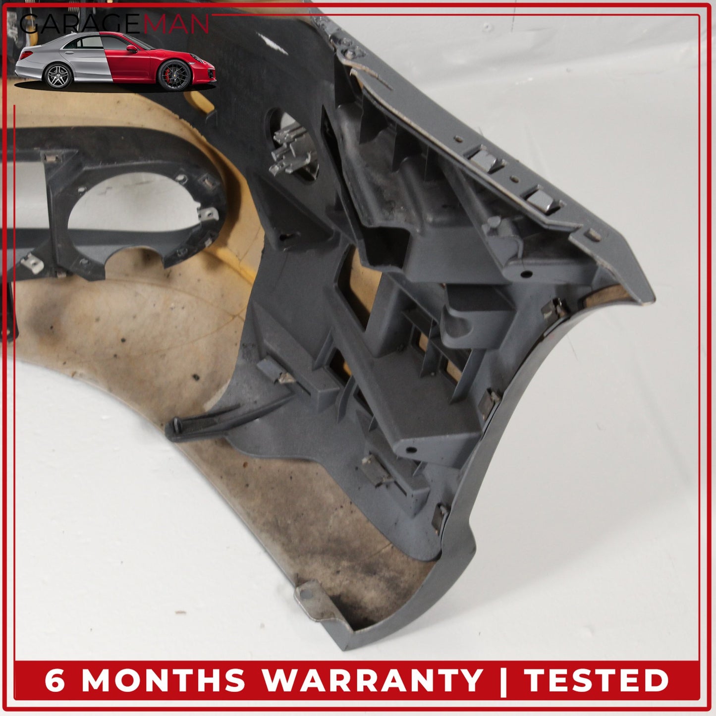 2006-2011 Mercedes W219 CLS550 CLS63 AMG Front Bumper Cover Gray Metallic OEM