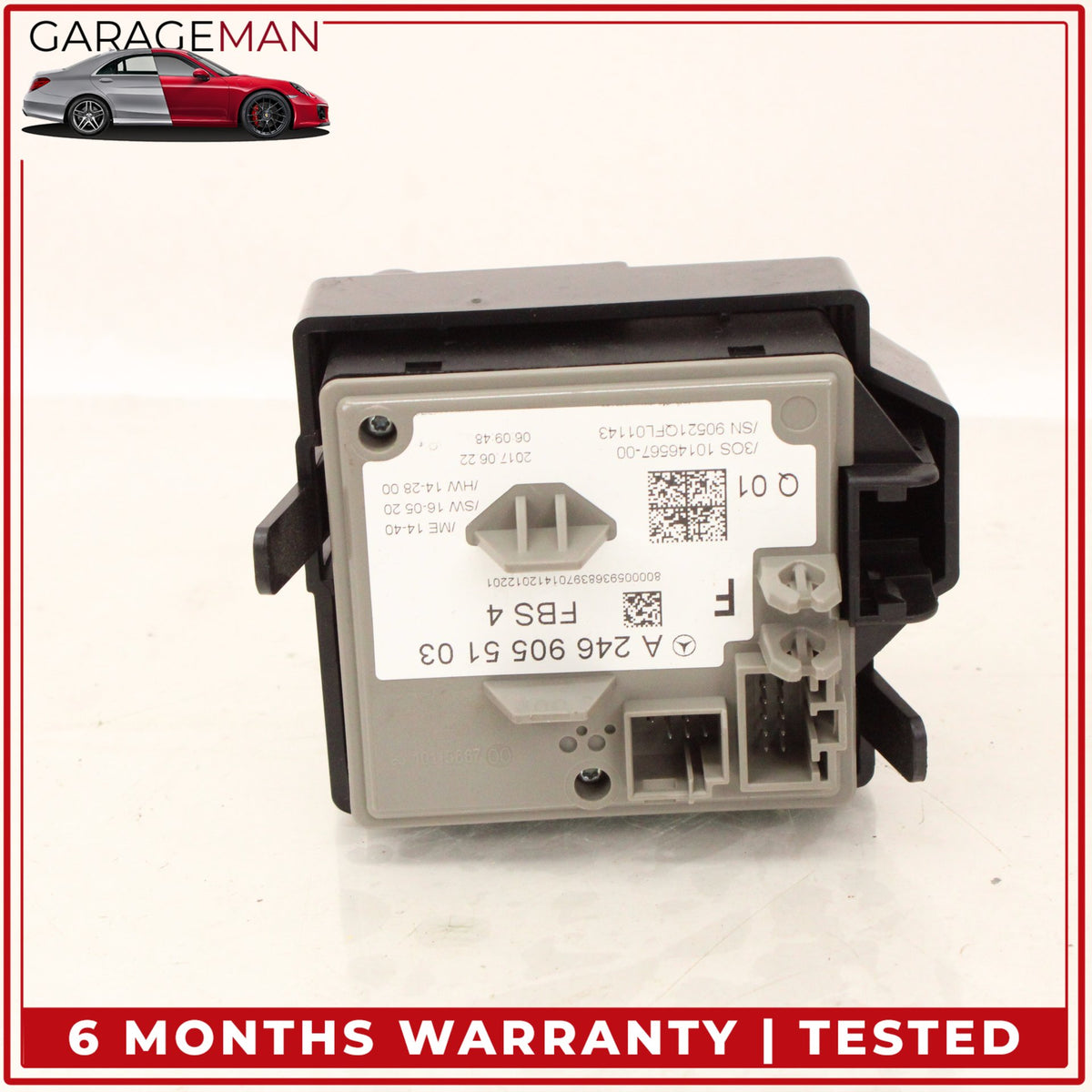 2014-2019 Mercedes-Benz CLA250 C117 Ignition Switch Module w/ Key 2469055103 OEM