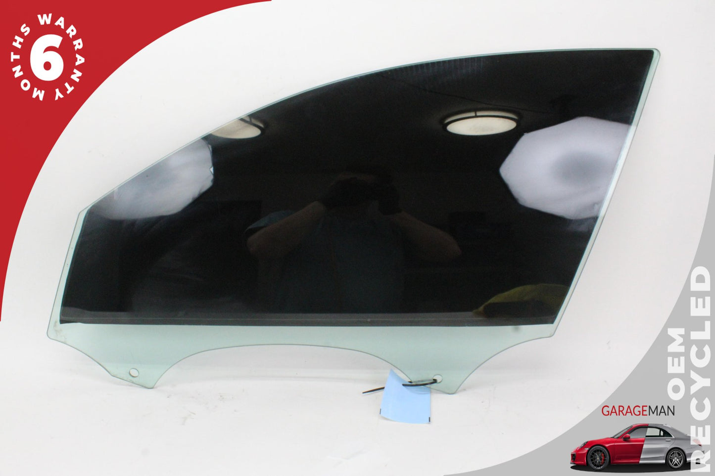 2012-2018 Audi A6 S6 Front Left Driver Side Door Window Glass 43R00083 OEM