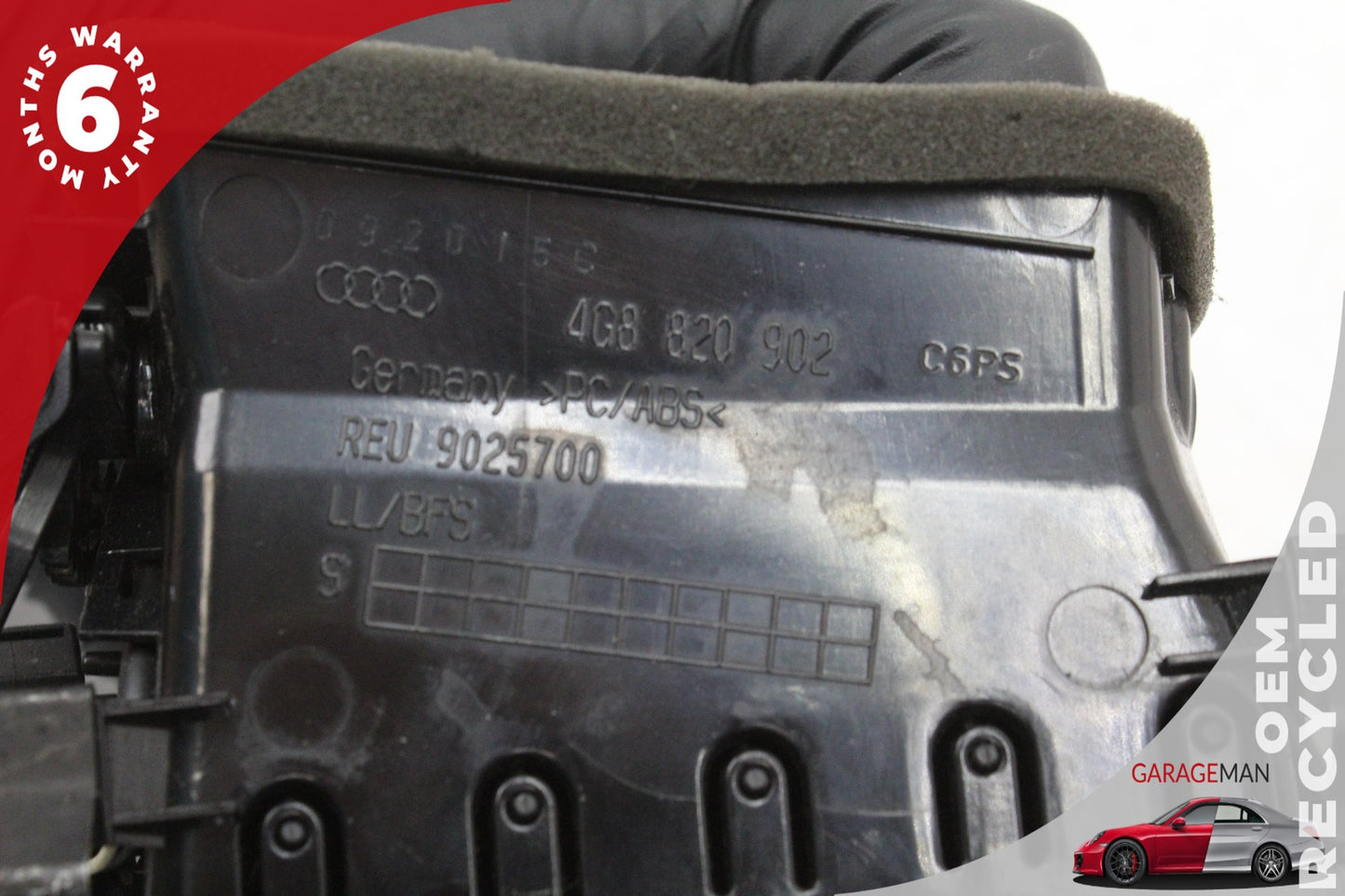2012-2018 Audi A7 Front Right Passenger Side Dash AC A/C Air Vent 4G8820902 OEM