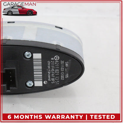 2003-2011 Mercedes W211 E350 CLS350 Front Right Window Switch 2118219758 OEM