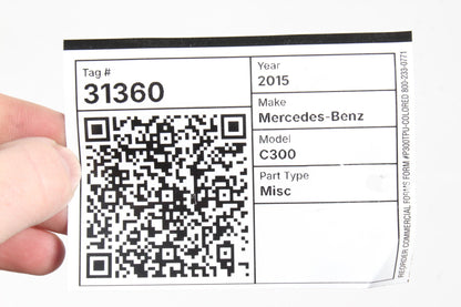 2015-2021 Mercedes-Benz C300 W205 Sedan Left Front Door Trim Panel 2057205311