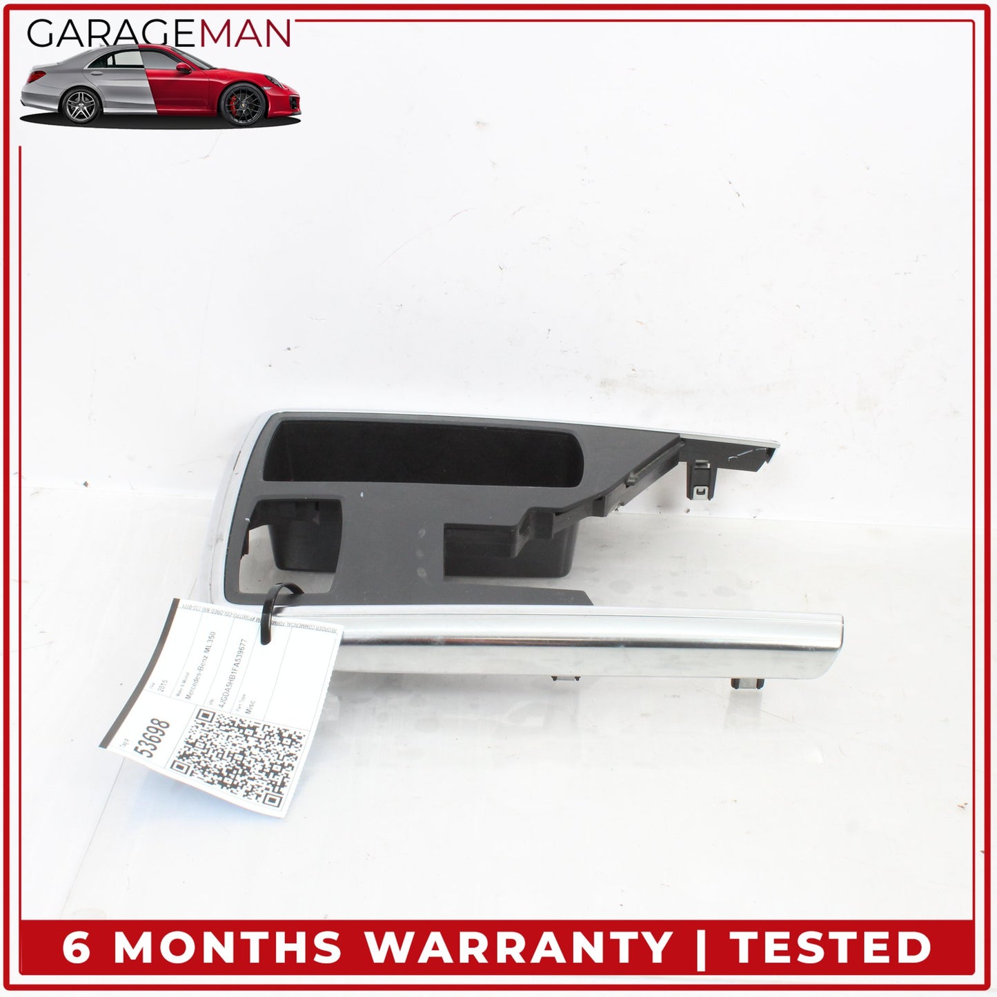 2012-2015 Mercedes W166 ML350 ML550 Front Center Console Trim Bezel OEM