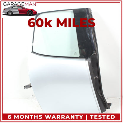 2014-2021 BMW i3 Rear Right Passenger Side Door Shell w/ Window Glass Silver OEM