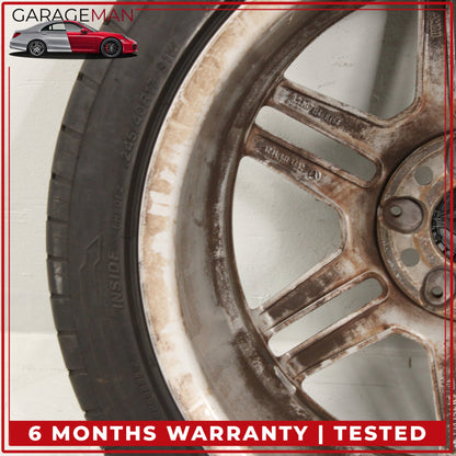 2008-2014 Mercedes W204 Rear Wheel Rim w/ Tire 8.5Jx17H2 ET58 2044014602 OEM