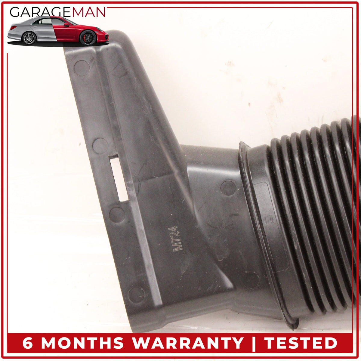 2015-2023 Mercedes W212 E400 M276 Air Intake Duct Hose Left and Right Set OEM