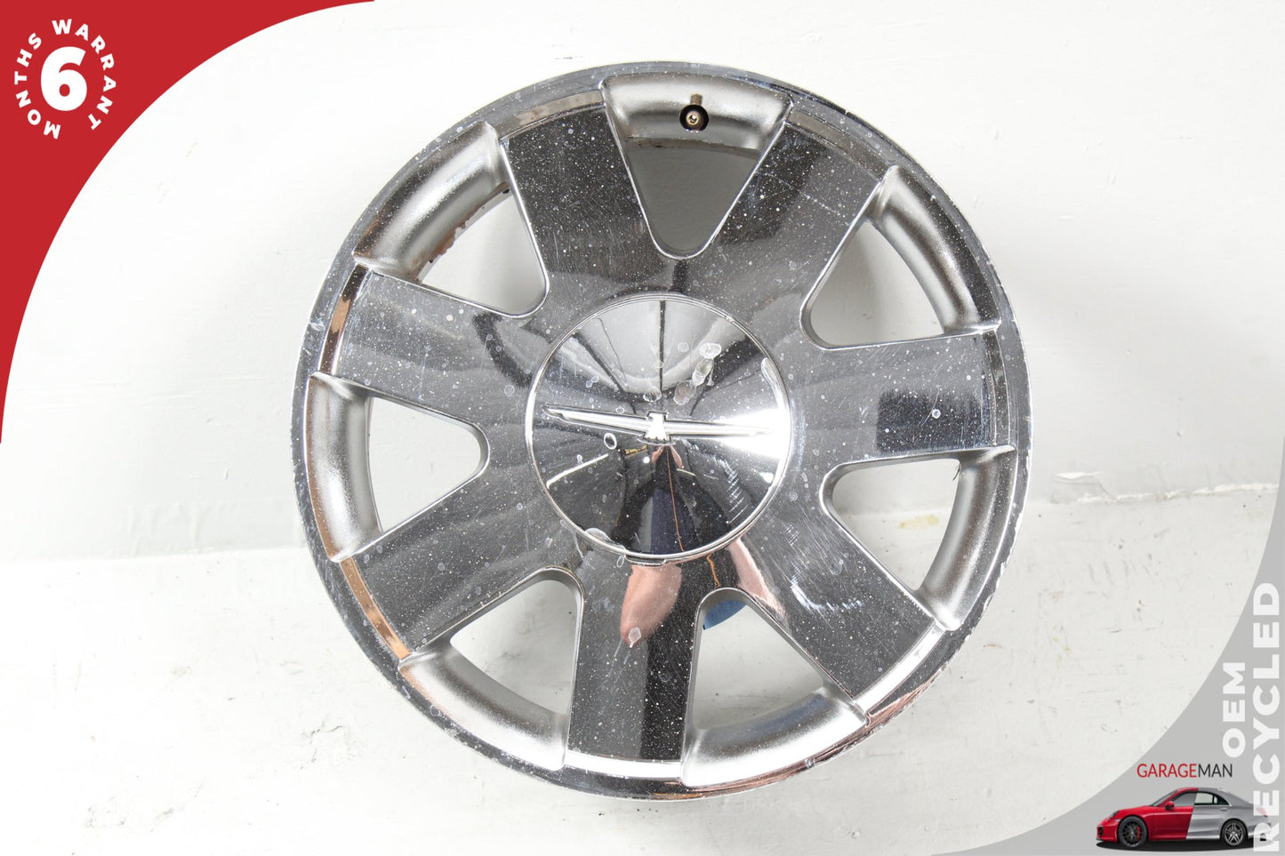 2002-2005 Ford Thunderbird Wheel Rim 7.5JX17 ET60 w/ Wheel Center Cap 1W631007CB