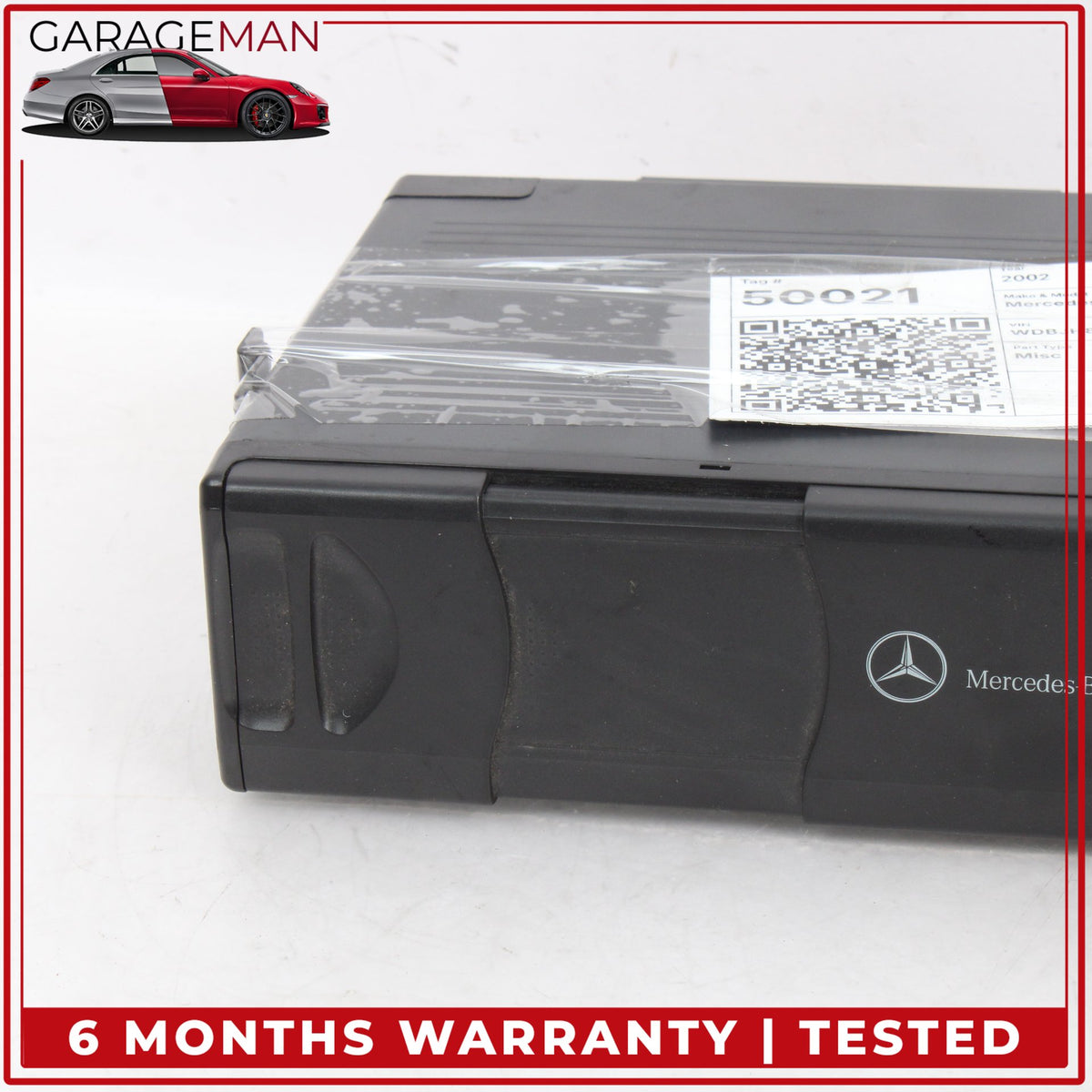 1998-2008 Mercedes W210 E320 Wagon CD Changer 6 Disk Player 2038209089 OEM