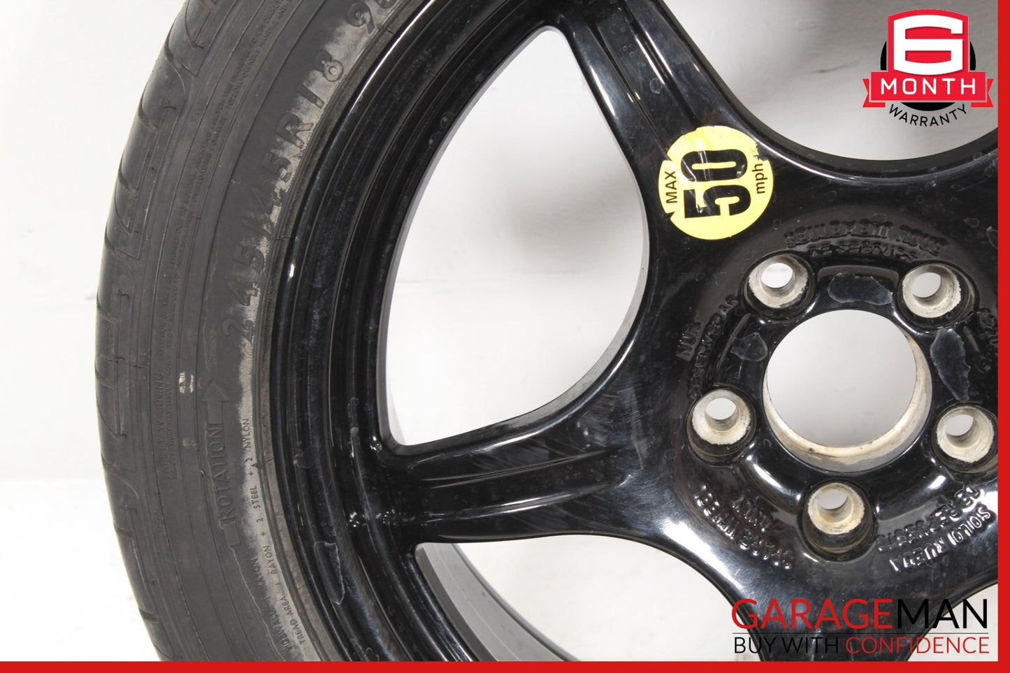 2000-2006 Mercedes W215 CL600 S430 Emergency Spare Tire Wheel Donut Rim OEM
