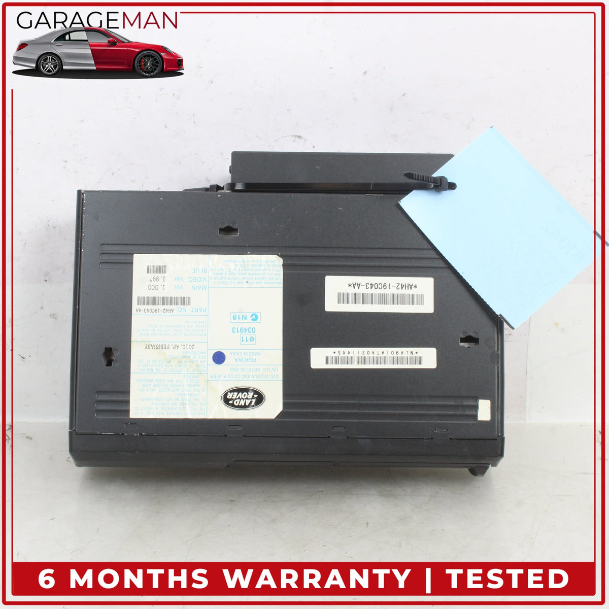 2010-2012 LR Range Rover L322 CD DVD Disc Changer Player AH4219C043AA OEM