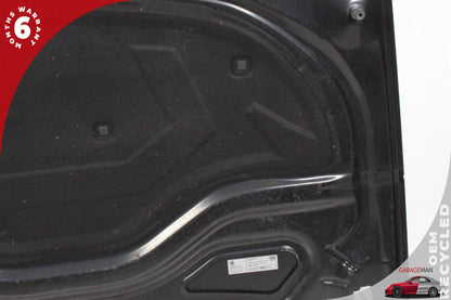 2012-2018 Audi A6 S6 Sedan Front Hood Bonnet Panel Black 4G0823029A OEM