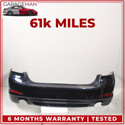 2017-2020 BMW 530e M550i 540i G30 Rear Bumper Cover Imperial Blue Metallic OEM
