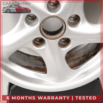 1999-2001 Porsche 911 Carrera 996 Front Side Wheel Rim 7X17 ET55 99636212400 OEM