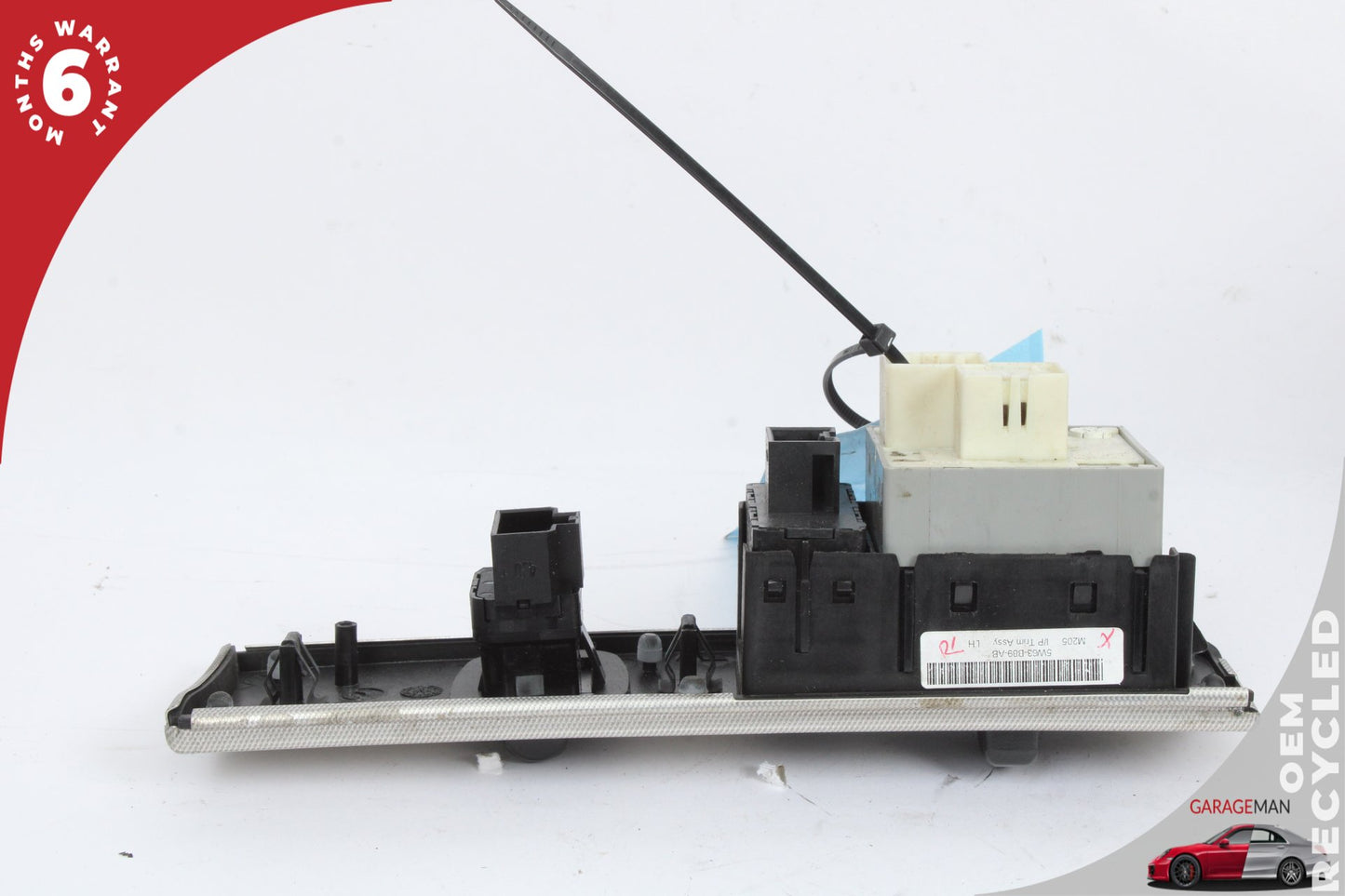 2002-2005 Ford Thunderbird Headlight Control Switch Panel w/ Trim 5W63B89AB OEM