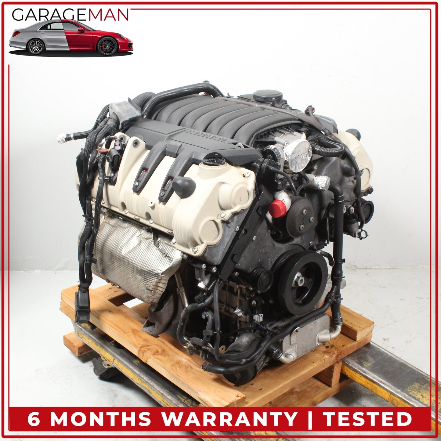 2010-2013 Porsche Panamera 970 RWD 4.8L Engine Motor Assembly M48.20 OEM 130K